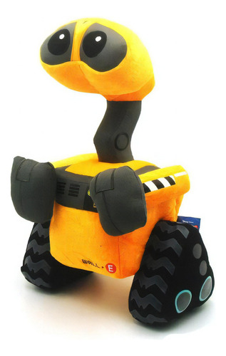 Boneco De Pelúcia 30cm Wall E Robô Animação