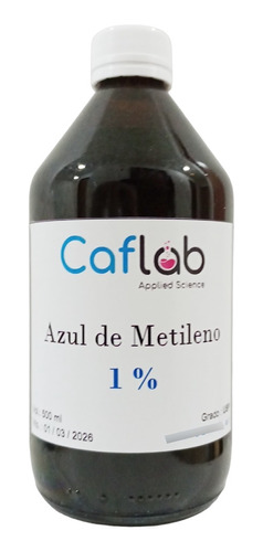 Azul De Metileno 1 % -  500 Ml  - Caflab -