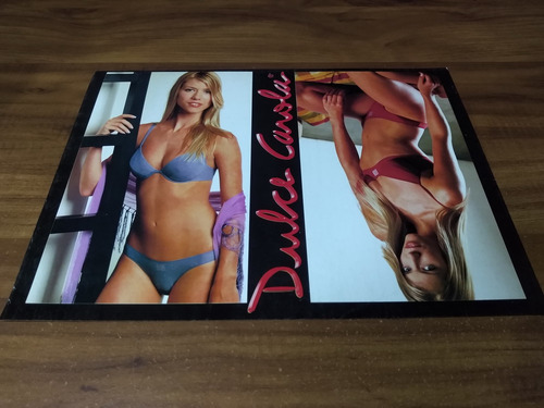 (pi245) Publicidad Nicole Neumann * Dulce Carola (Usado)