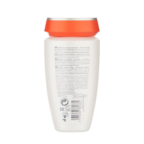 Imagen 2 de 2 de Shampoo Kérastase Nutritive Bain Satin 2 en botella de 250mL por 1 unidad