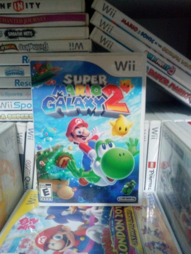 Juego Para Nintendo Wii Super Mario Galaxy 2 Wiiu Luigi Yosh