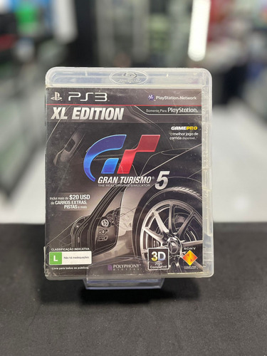 Gran Turismo 5 Xl Edition Ps3 Mídia Física