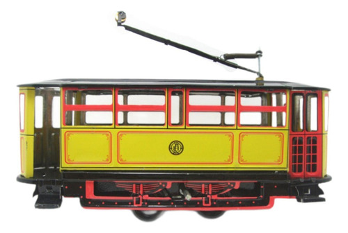 Modelo En Miniatura De Tranvía, Vehículo De Juguete,