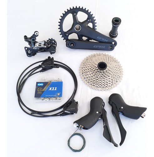 Grupo Shimano Grx Rx600 1x11v Completo Hidráulico Gravel