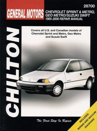 Chevrolet Metro - Sprint - Swift, ******* (manuales De R