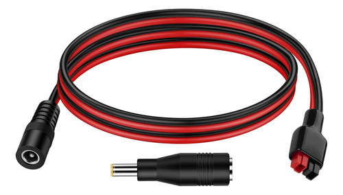 Igreely Cable De Enchufe Hembra Cc De 0.217 in X 0.083 in.