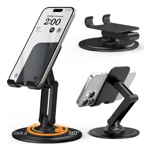 Cooper Soporte De 360°  Soporte Ajustable Para Telefono Cel