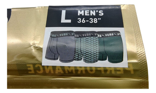 Boxer Puma Para Hombre Sportstyle 3 Pack