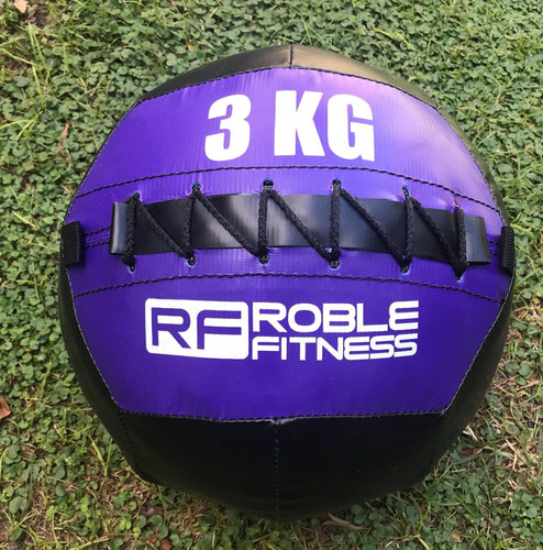 Imagen 2 de 7 de Pelota Crossfit Medicine Ball 3kg Calidad Premium