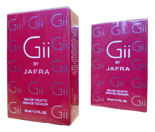 Jafra Gii By Jafra Agua De Tocador 50 Ml Mujer - 2 Pzas.