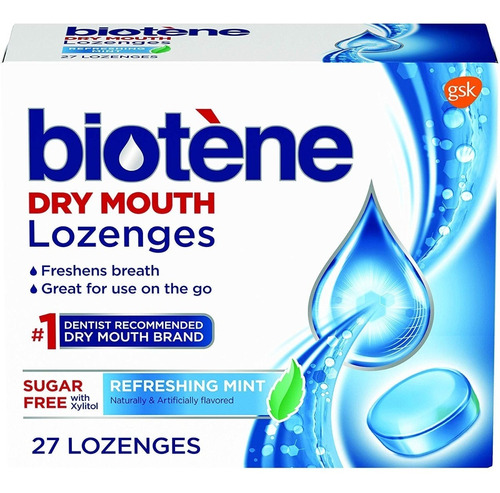 Biotene Dry Mouth Lozenges Pastilhas Para Boca Seca