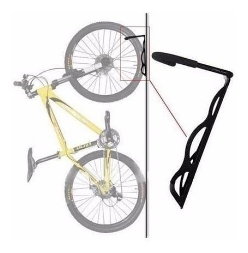 Soporte De Pared Para Bicicleta Gancho + Chazos Y Tornillos