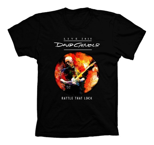 Remera David Gilmour  Tour 2015  Vintage Algodon