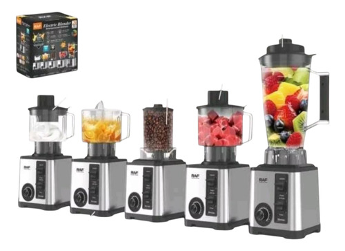 Licuadora Mezcladora 3lts 5 En 1 Multifuncional 2600w