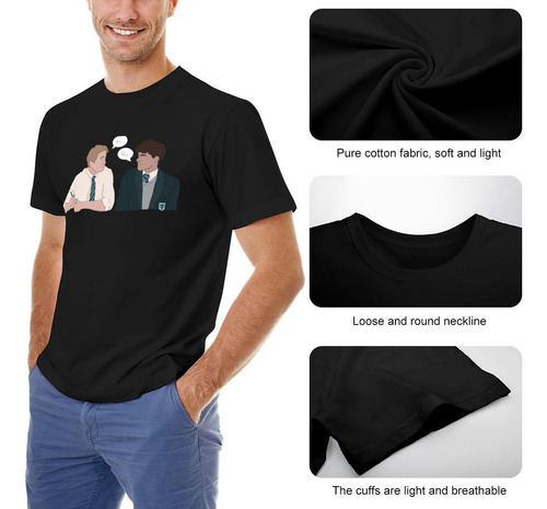 Playera Nick Y Charlie Hola Heartstopper