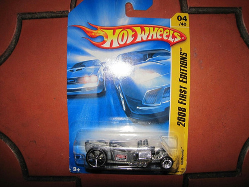 Hotwheels Ratbomb 04/40 Serie 2008 First Editions Nuevo