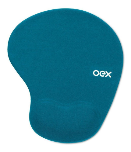 Mouse Pad OEX MP200 de tecido azul turquesa