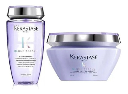 Kerastase Bain Lumiere Y Masque Ultra Violet  200 Ml Kit