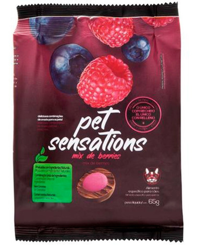 Bifinho Petisco Pet Sensations Mix De Berries 65g