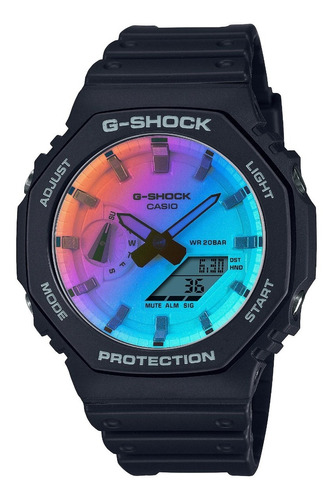 Imagen 1 de 5 de Reloj Casio G-shock Youth Vapor Multicolor Ga-2100sr-1acr