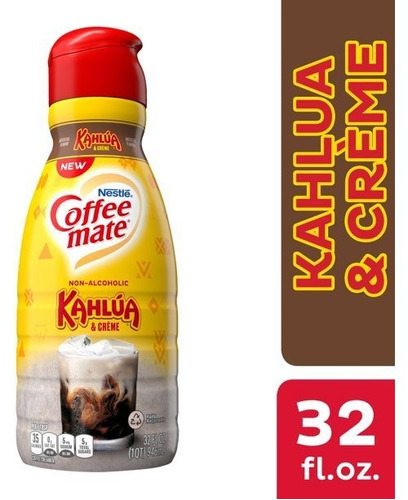 Coffe Mate Sustituto De Crema Kahlua 946ml.