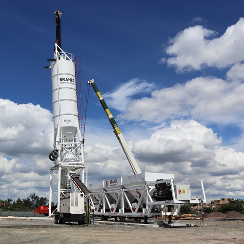 Silo Para Cemento 80 Ton Maquinaria Concretera C/garantía