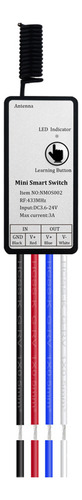 Receptor De Relé Inalámbrico Con Control Remoto 433 Mhz 3.6