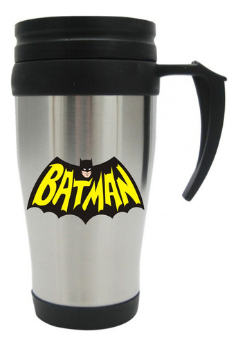 Vaso Viajero Metalico Batman Mugs I