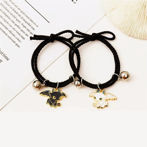 Pulsera Para Parejas Furia Nocturna Y Furia Luminosa