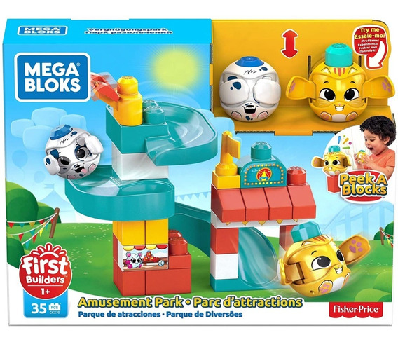 100pcs Mini Bloques De Atracciones Parque De Atracciones Bri 100pcs Mini Bloques De Atracciones Parque De Atracciones Bri