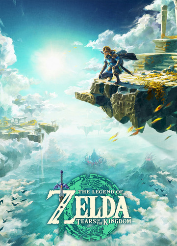 Zelda: Tears Of The Kingdom - Arte A - Superpôster Game Master, de Editora Europa. Editorial Editora Europa, capa mole em português, 2022