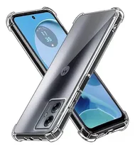 Comprar Funda Para Motorola Moto G14 Tpu Antishock + Vidrio Templado