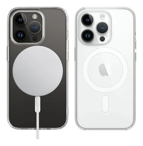 Capinha Case Magnética Magsafe Transp. Para iPhone 15 Plus