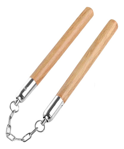 Nunchaku Metalico Baston Defensa Personal Artes Marciales