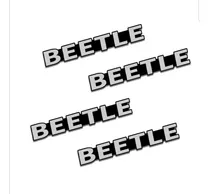 Comprar Emblemas O Embellecedores De Bocina De Beetle Son 4 Piezas 