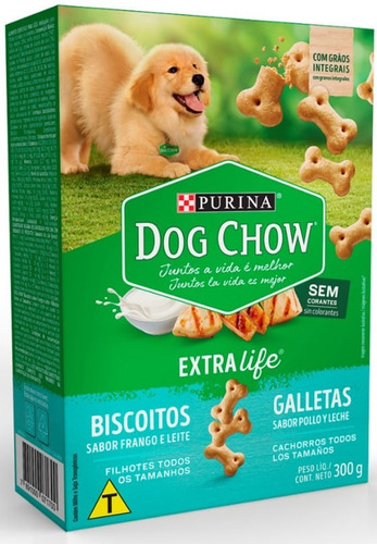 Galletas  Para Perro Cachorro Dog Chow 300 Gr