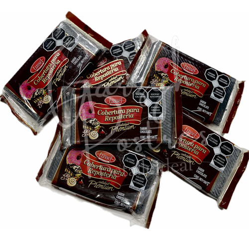 Cobertura De Chocolate Lussel Calidad Premium 1kg Negro