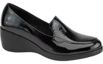 Comprar Mocasín De Charol Mujer Vicenza Negro