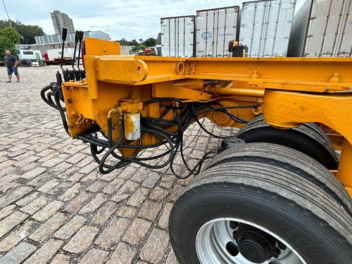 Carreta Prancha Modular Linha De Eixo Biseli - 12 Eixos