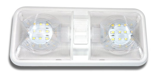 Paquete De 5 Luces Led Para Techo Con Doble Cúpula Interrupt