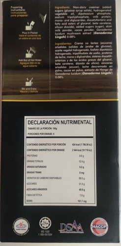 Ganó Café Schokolade 20 Sobres