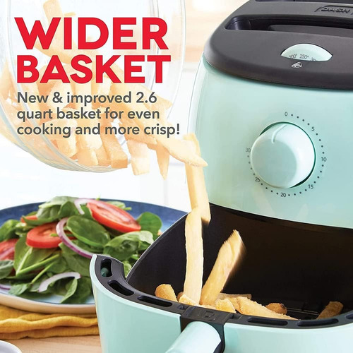 Freidora De Aire Dash Tasti-crisp 2.6qt Apagado Automatico