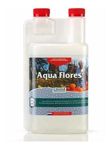 Fertilizante - 1 Litro Aqua Flores De La Parte B Bloom Nutri