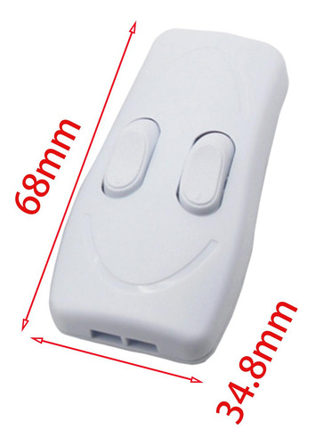 5 Interruptor De Botón, Luz De Suelo Compacta Para Pasillo,
