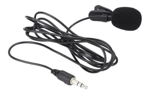 Microfono Solapa Computador Pc Laptop Y Cámara Jack 3.5 Mm