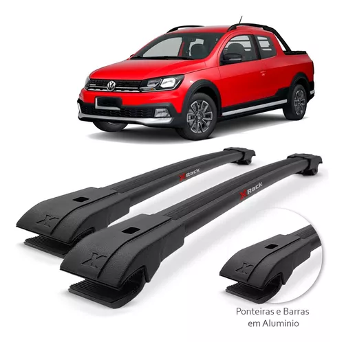 Rack Travessa Larga Para Longarina Volkswagen Saveiro Cross 2015 Eqmax em  Promoção na Americanas