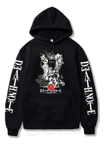 Sudadera Con Capucha Para Hombre Death Note Anime Harajuku T