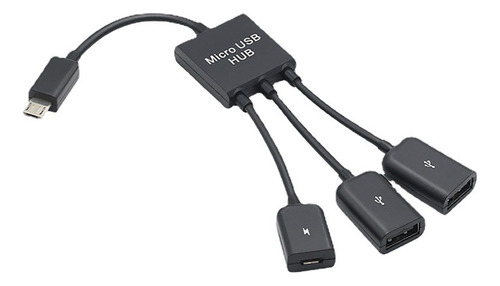 Cable Adaptador Otg De Host Usb 2.0 Doble Macho A Hembra Par