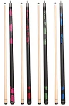 Comprar Garsen 4 Piezas Pool Stick Cue Stick 58 Pulgadas 18 Oz 19 Oz