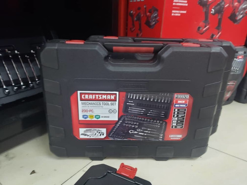 Caja De Herramientas Crasftman 230 Pz Raches Llaves Y Dados